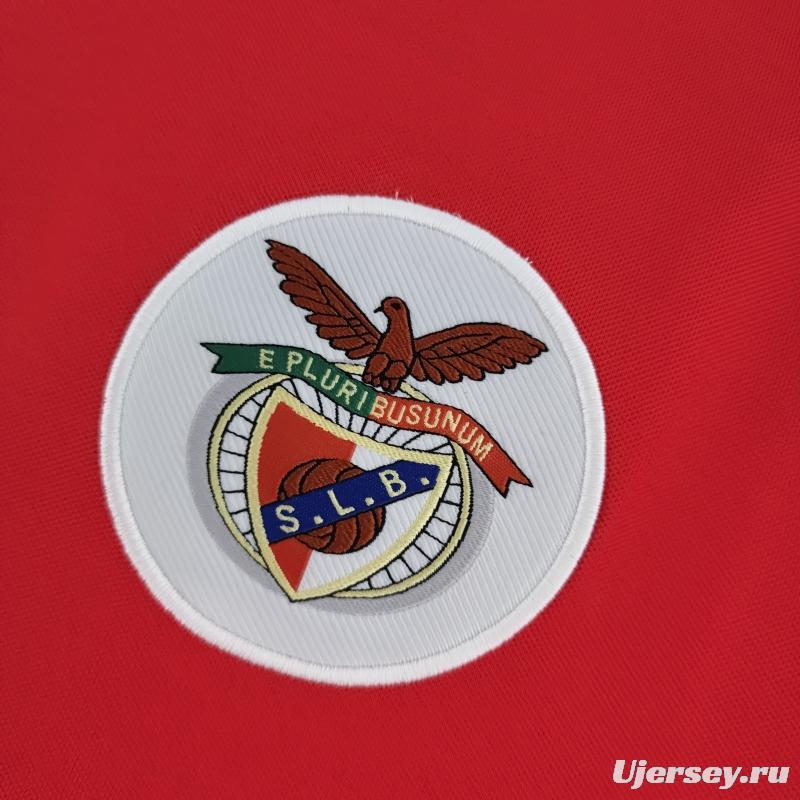 Retro 73/74 Benfica Home Soccer Jersey