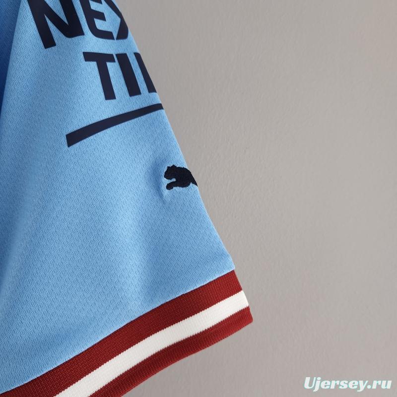 Retro 22/23 Manchester City Home Jersey