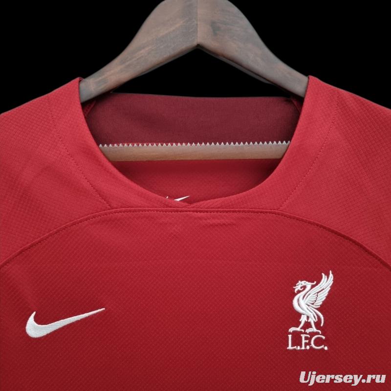 22/23 Women Liverpool Home Soccer Jersey