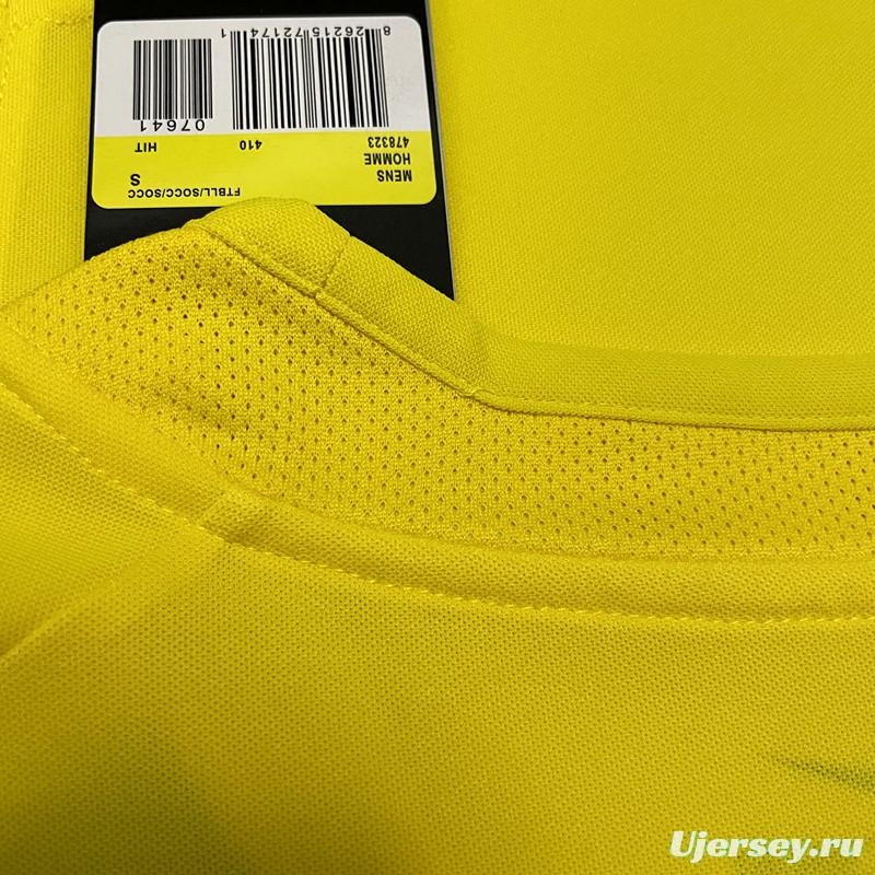 Retro 2002 Brazil Home Soccer Jersey