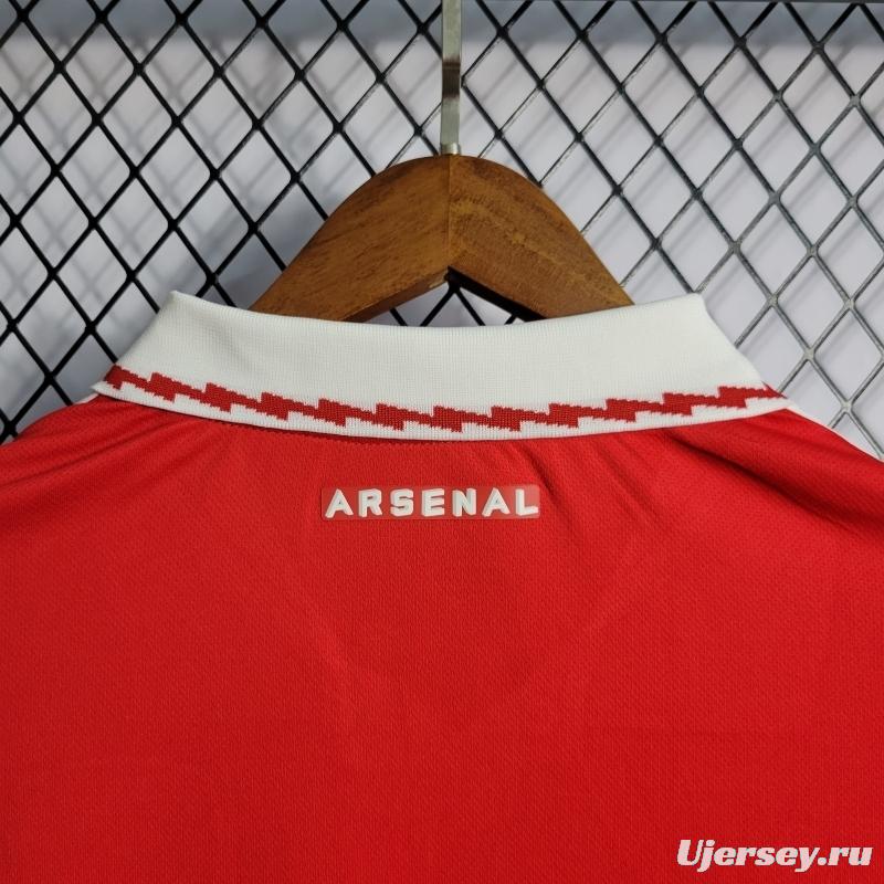 22/23 Arsenal Home Long Sleeve Soccer Jersey