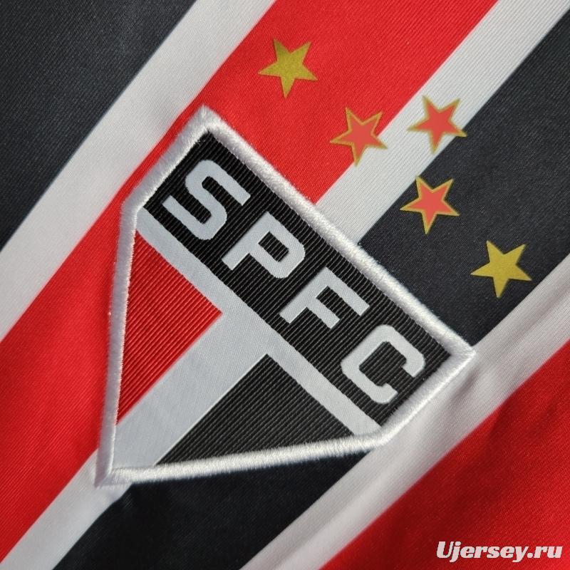 22/23 Woman Sao Paulo Away Soccer Jersey