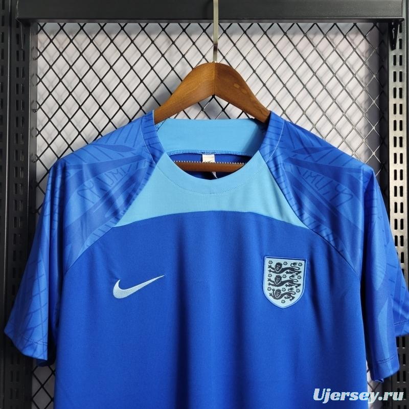 2022 England Blue Training Jersey