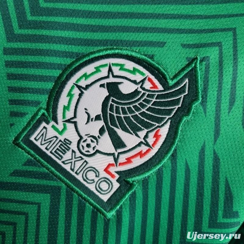 2022 Women's Mexico Home Soccer Jersey