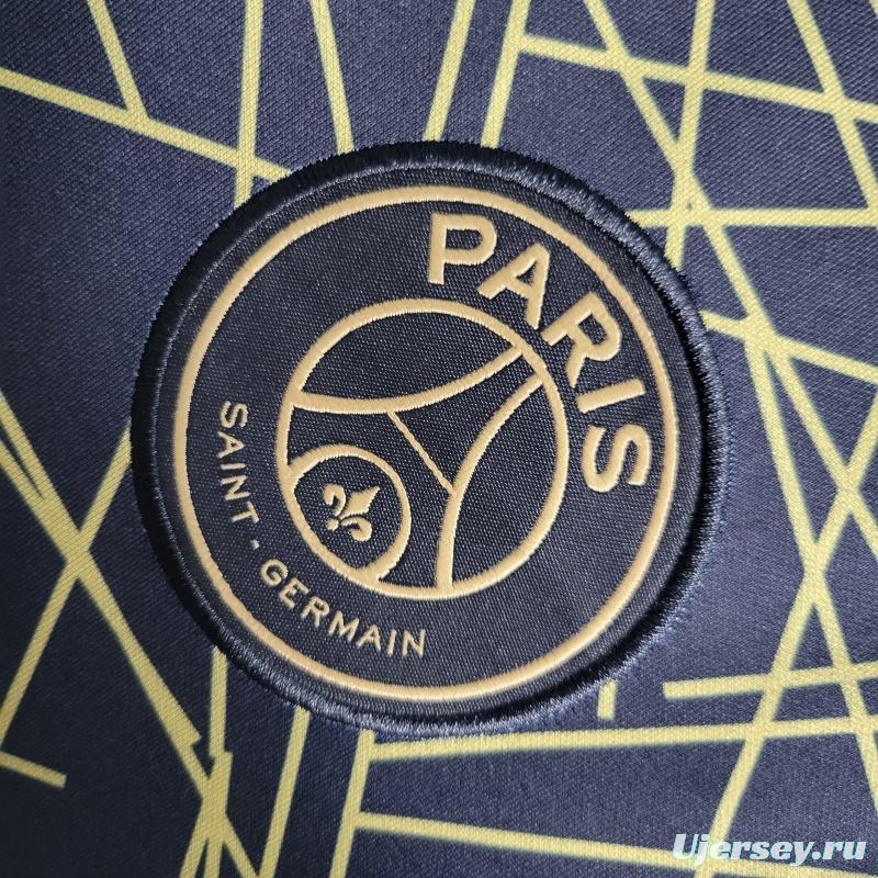 22/23 PSG Forth Black Jersey