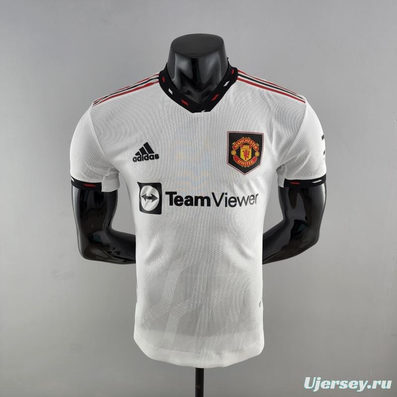 Player Version 22/23 Manchester United Away Soccer Jersey