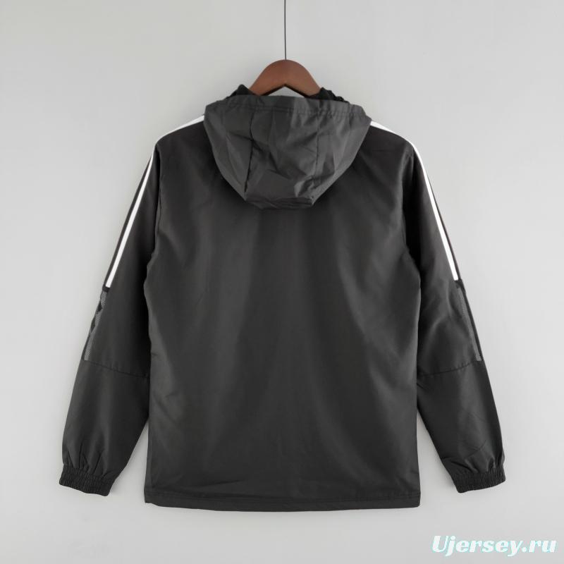 2022 Flamengo Windbreaker Black