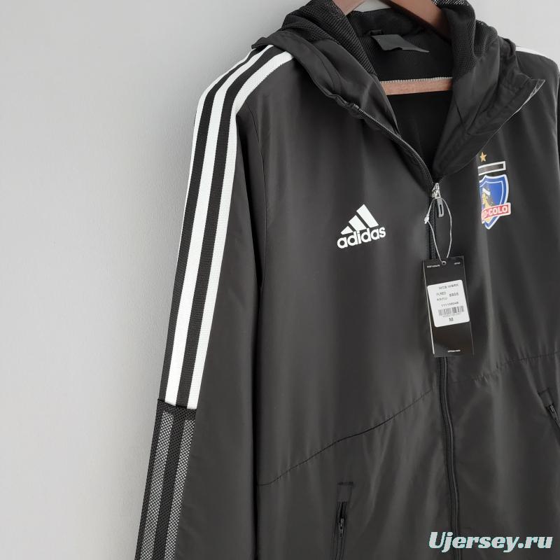 2022 Colo Colo Windbreaker Black