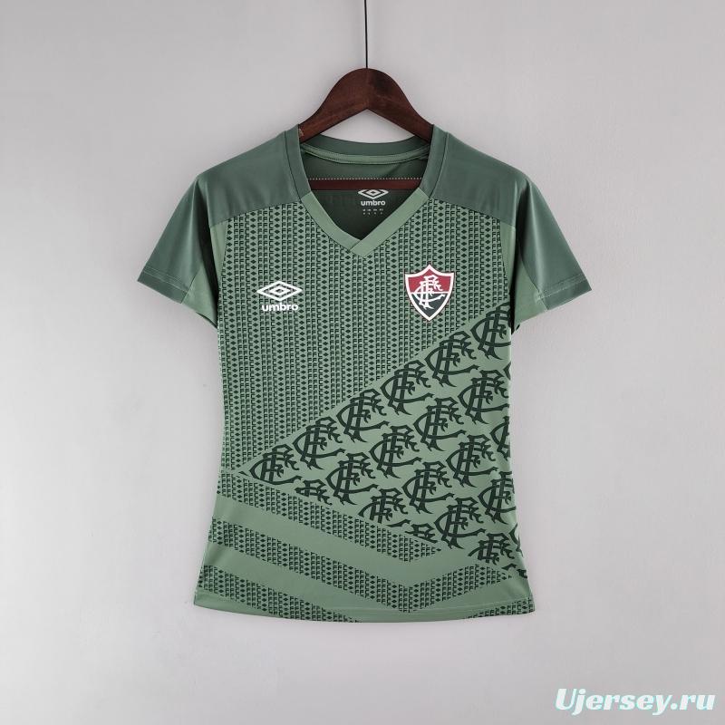 2022 Woman Fluminense Green Jersey