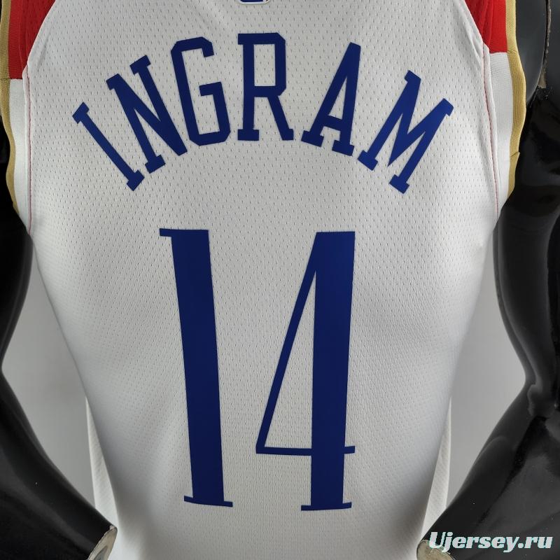 2020 New Orleans Pelicans Ingram #14 Urban Edition NBA Jersey
