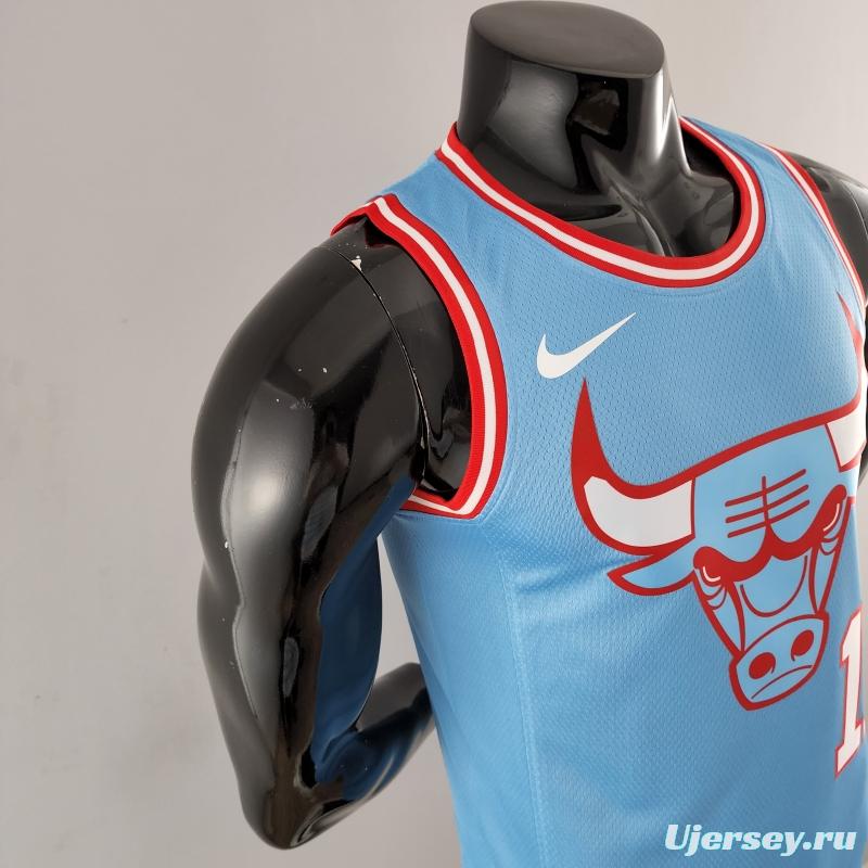 Chicago Bulls DeROZAN #11 Blue NBA Jersey