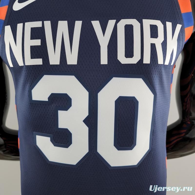 New York Knicks RANDLE #30 Striped NBA Jersey