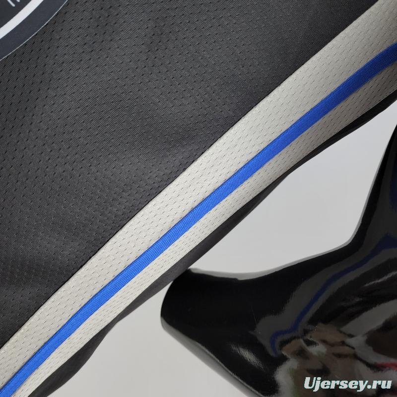 2020 DURANT #35 Warriors City Edition Black &amp; Grey NBA Jersey