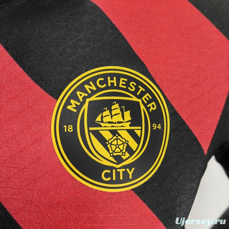 Player Version 22/23 Manchester City Away Soccer Jersey