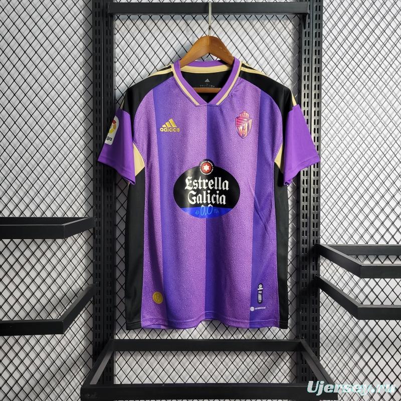 22/23 Valladolid Away Soccer Jersey