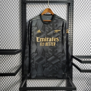 22/23 Long Sleeve Arsenal Away Soccer Jersey