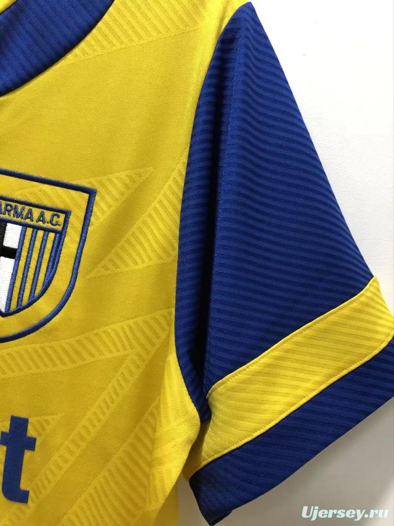 Retro 93/95 Parma Away Soccer Jersey