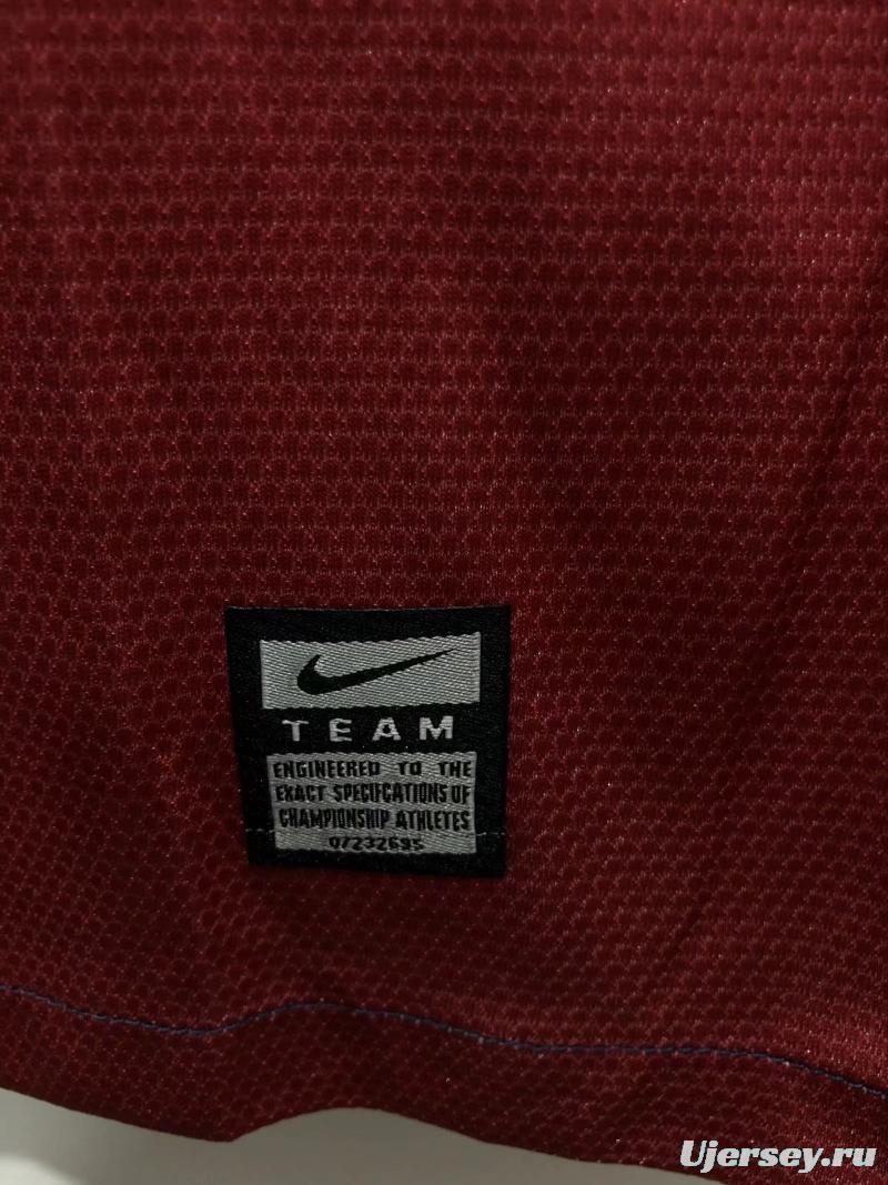 Retro 08/09 Barcelona Home Champions Version Soccer Jersey