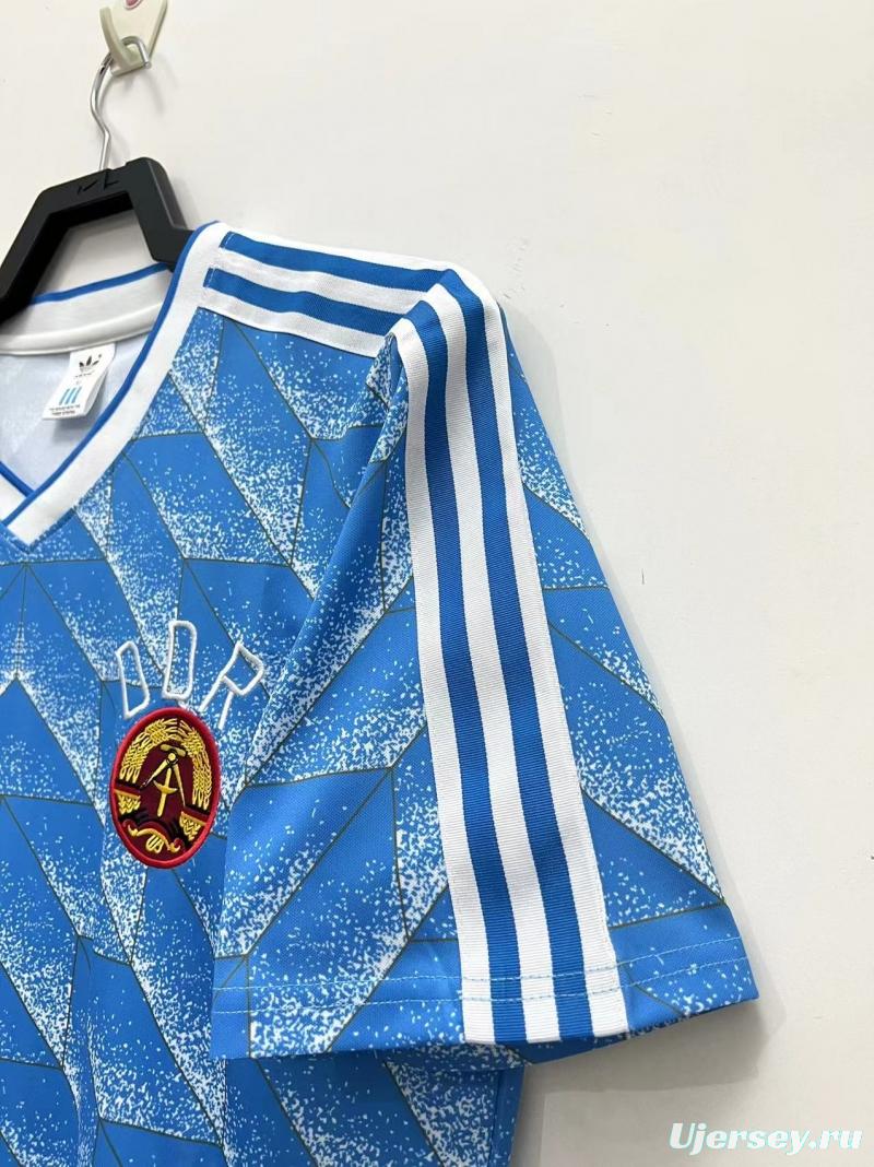 Retro 1988 Germany Away Soccer Jersey