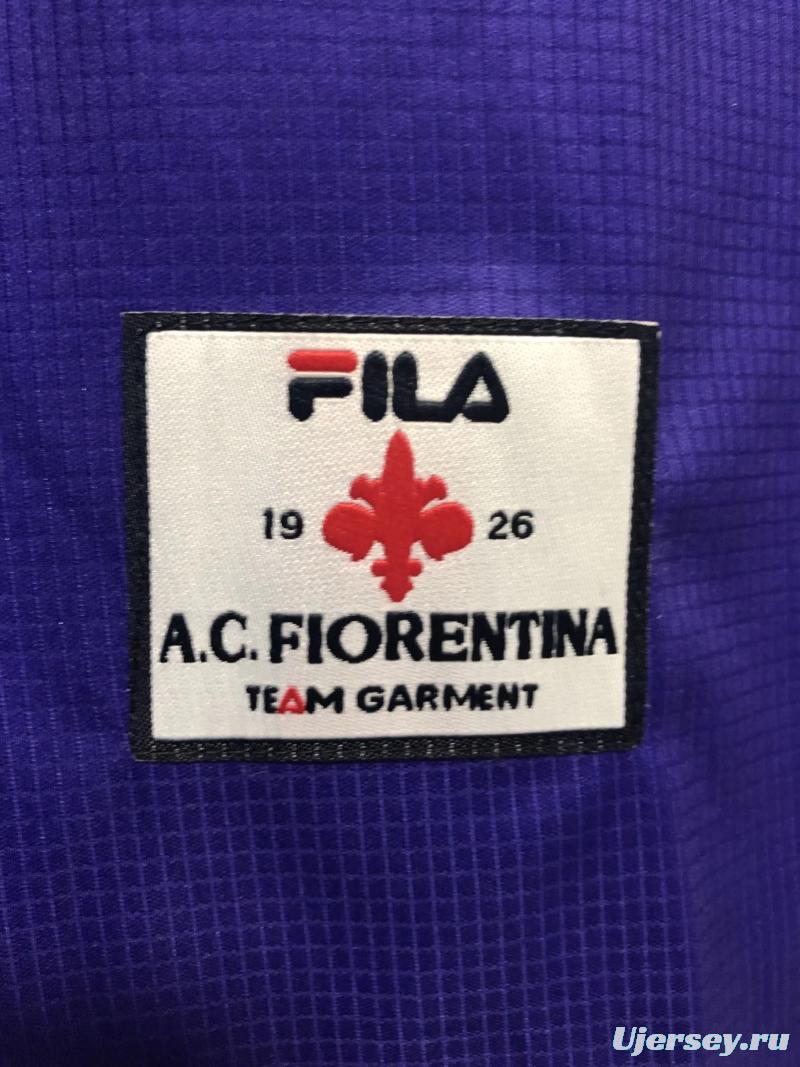 Retro 98/99 Fiorentina Home Soccer Jersey