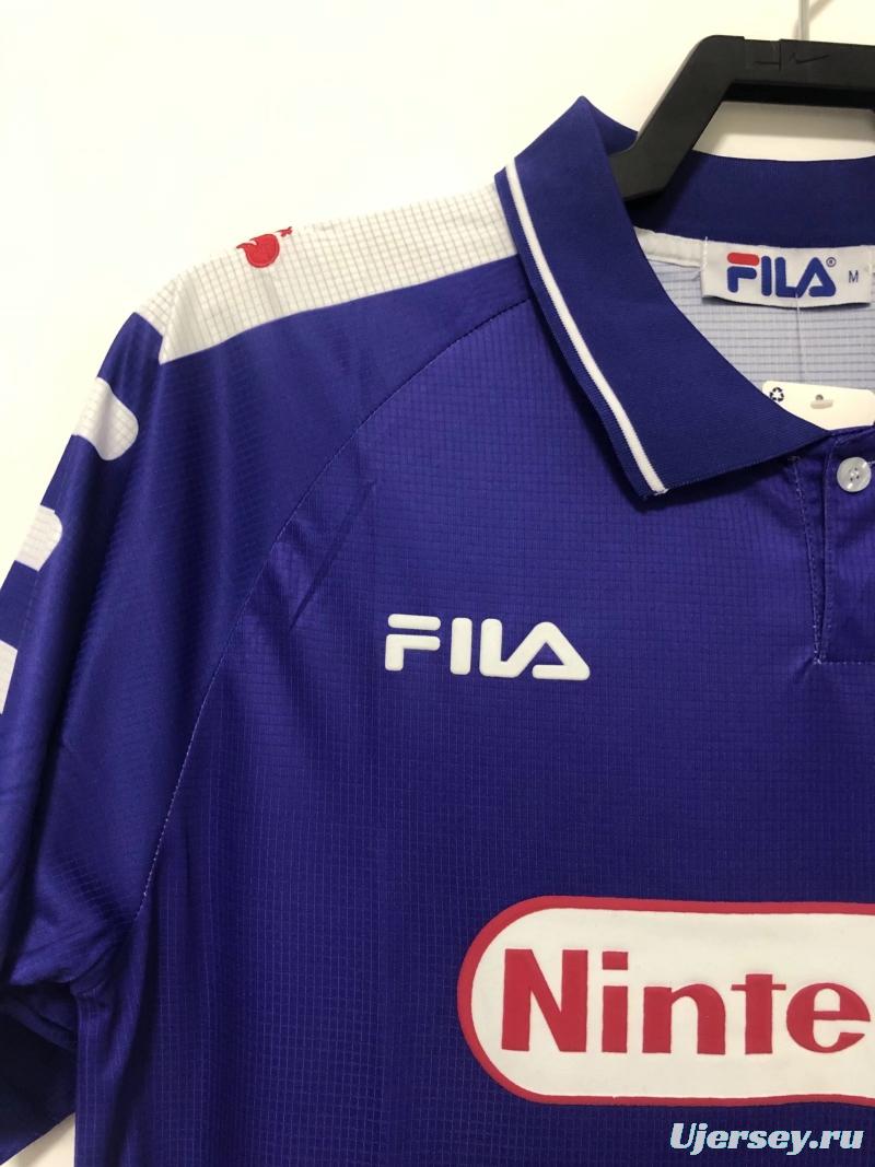 Retro 98/99 Fiorentina Home Soccer Jersey