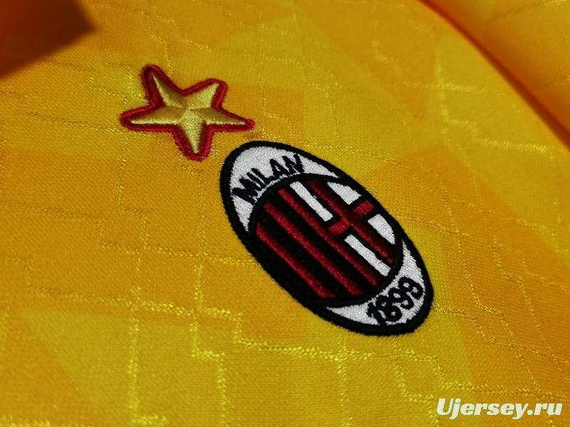 Retro 1995/96 AC Milan Third Soccer Jersey