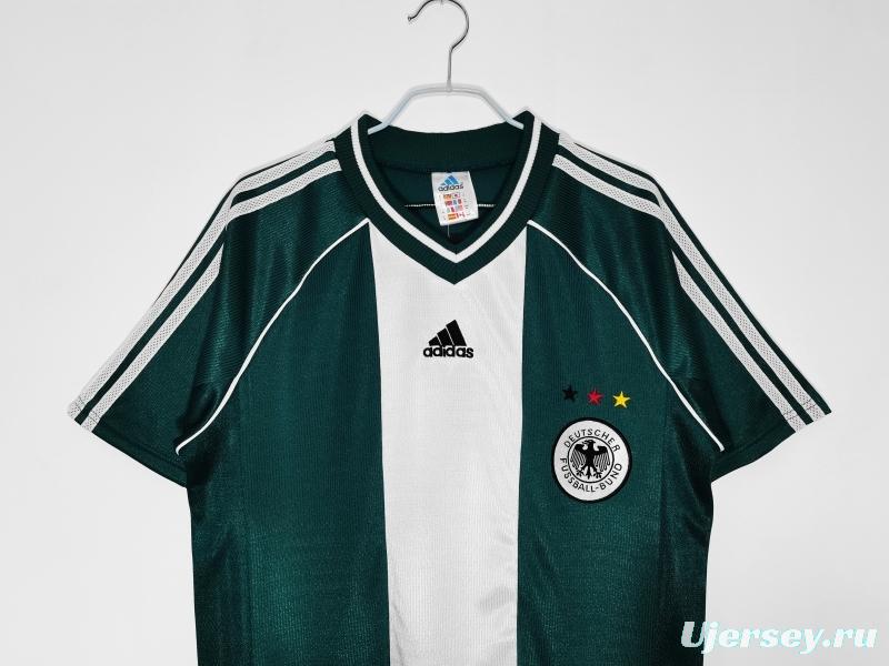 Retro 1998 Germany Away Soccer Jersey