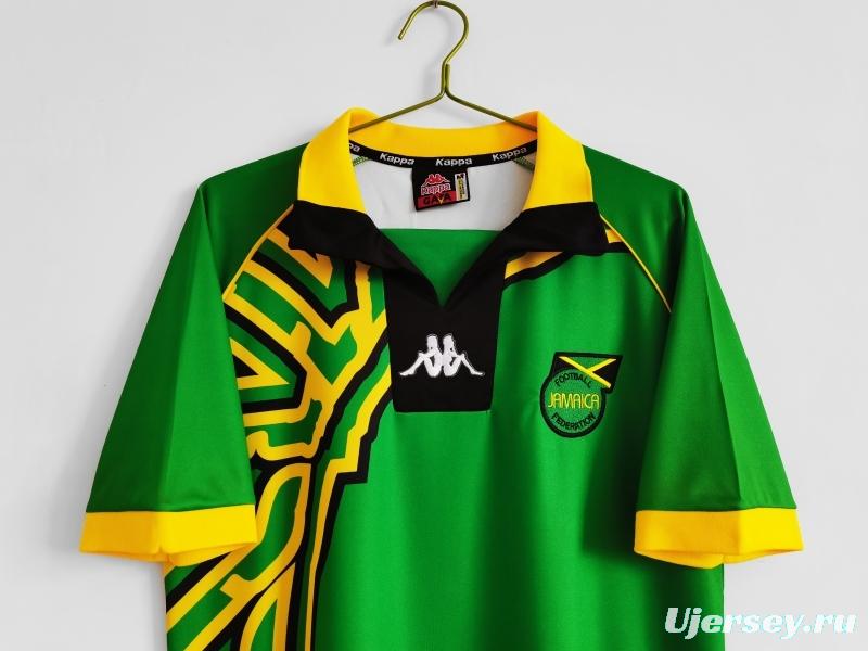 Retro 1998 Jamaica Away Soccer Jersey