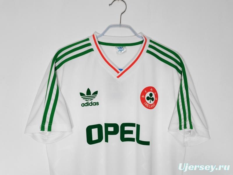 Retro 1990/92 Ireland Away Soccer Jersey