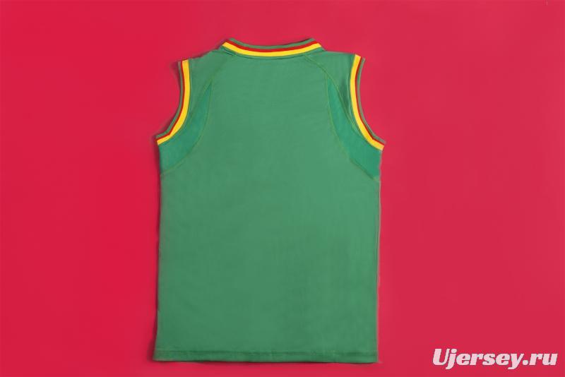 Retro 2002 Cameroon Home Soccer Jersey