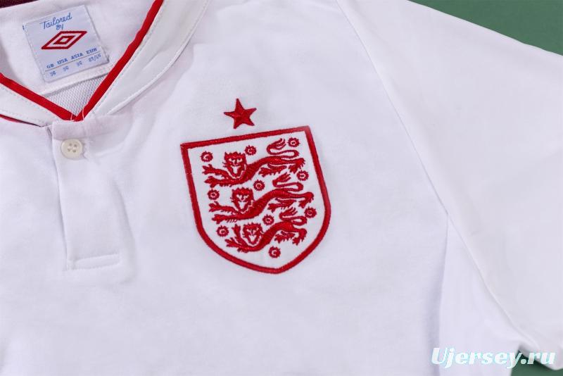 Retro 2012 England Home Soccer Jersey