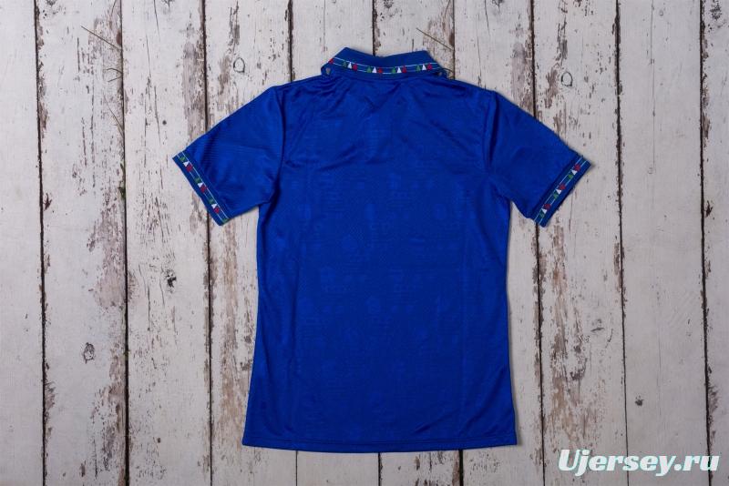 Retro 1994 Italy Home Soccer Jersey