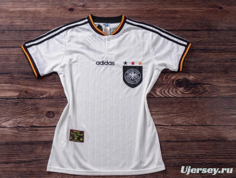 Retro 1996 Germany Home Soccer Jersey