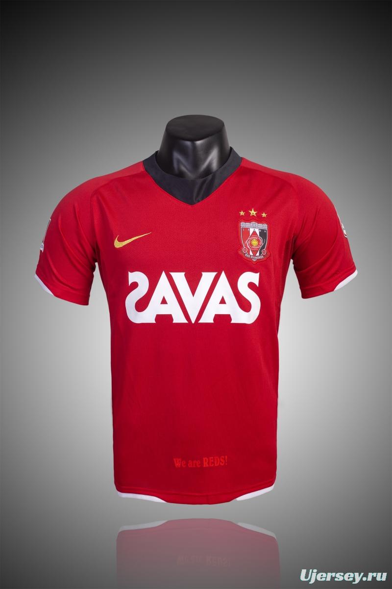 RETRO 2008 Urawa Red Diamonds Home Soccer Jersey