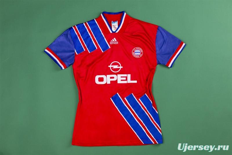 RETRO 93/95 Bayern Munich Home Soccer Jersey