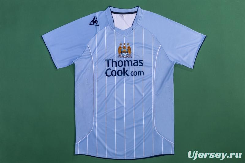 Retro 07/08 Manchester City Home Soccer Jersey