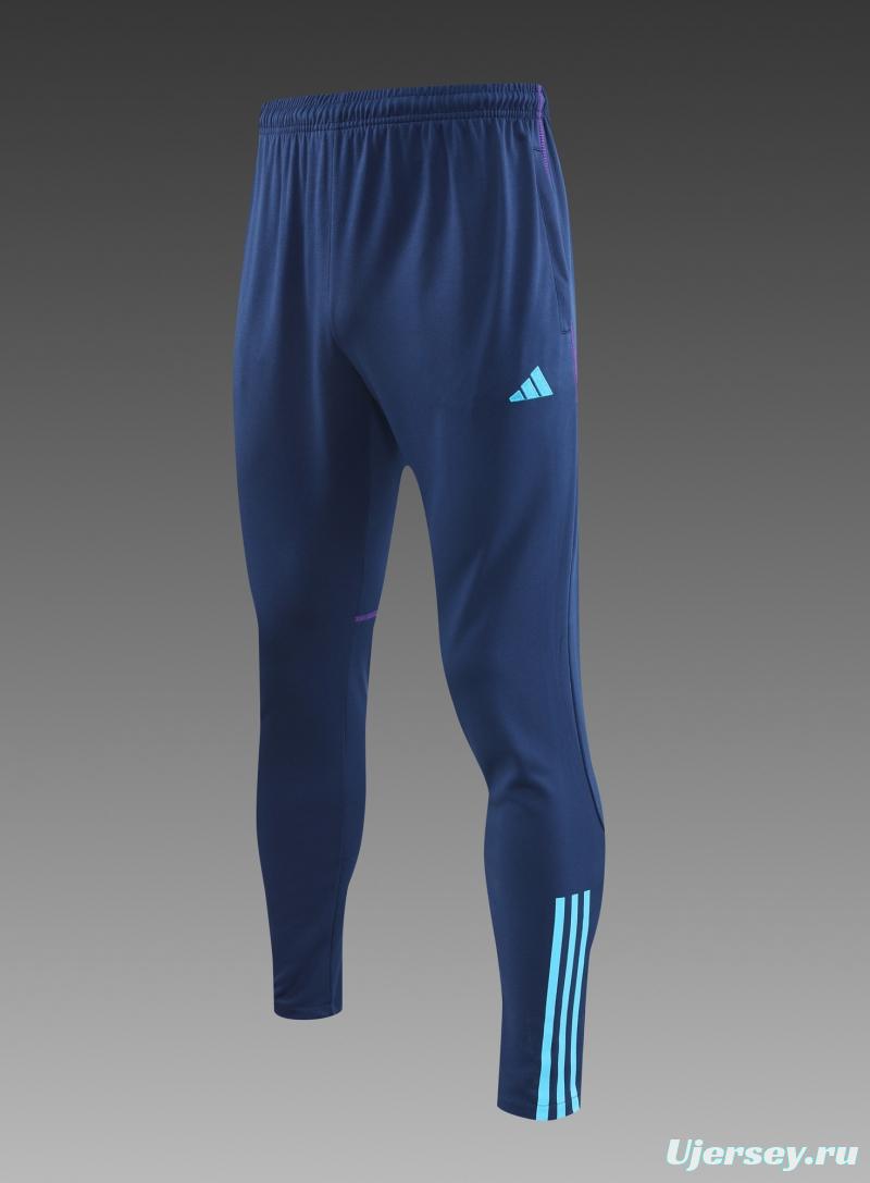 2022 Argentina Navy Half Zipper Tracksuit