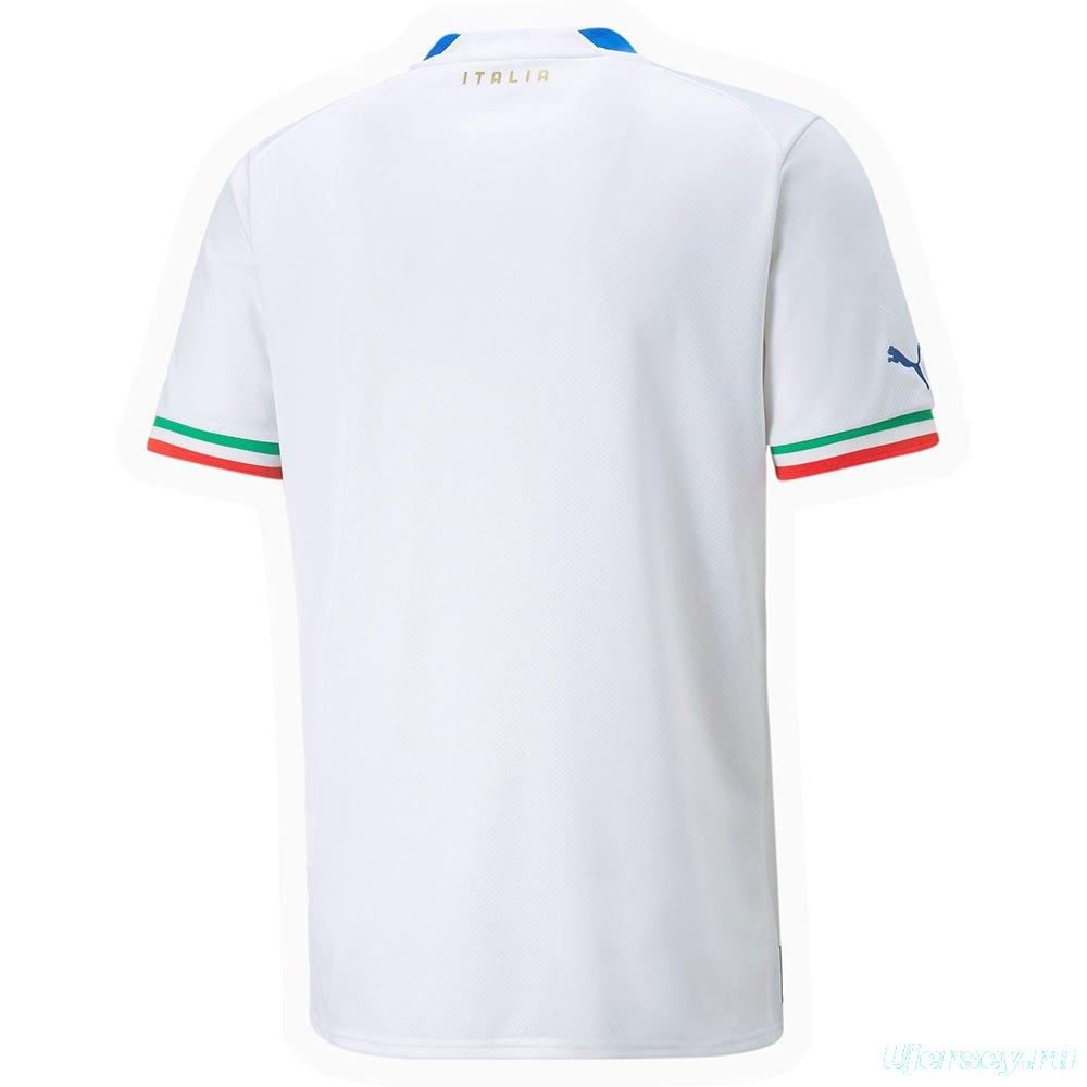 2022 Italy Away Soccer Jersey