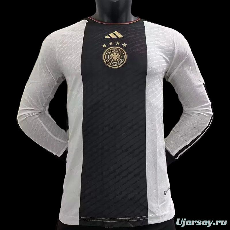 Player Vision 2022 Germany Home Long Sleeve Jersey