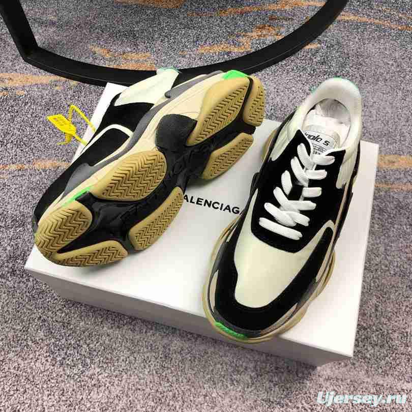 Men Balenciaga Triple-S 2 White/Black Sneaker