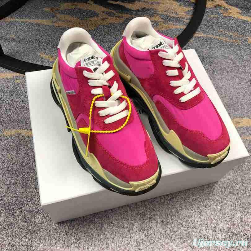 Men Balenciaga Triple-S 2 Purple Sneaker