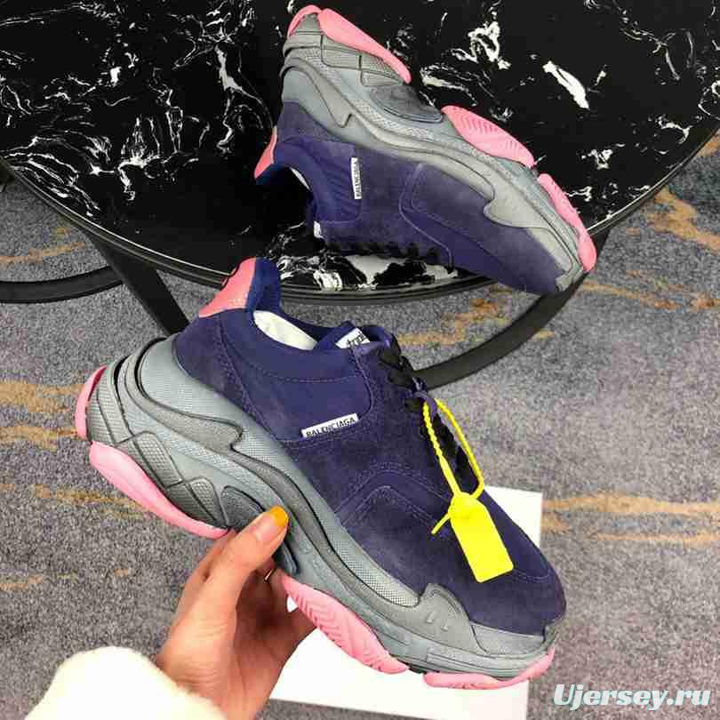 Men Balenciaga Triple-S 2 Sneaker Purple