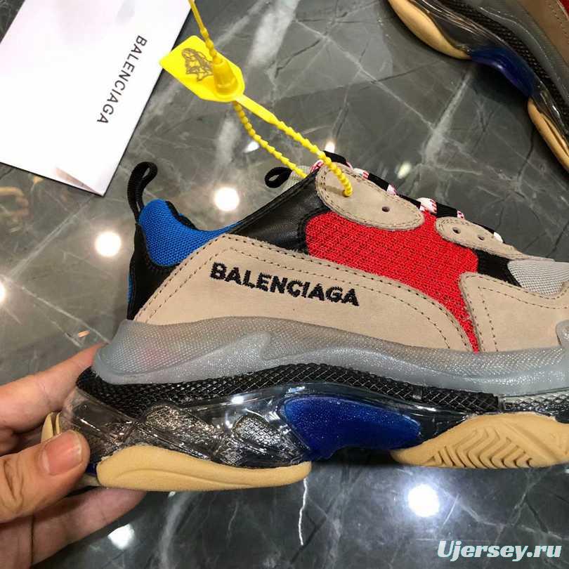 Men/Women Balenciaga Triple S Clear Sole Multi-Color Sneaker Item 6380380