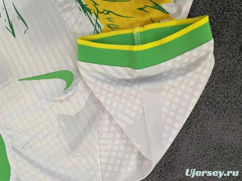 2022 Brazil White Training Jersey