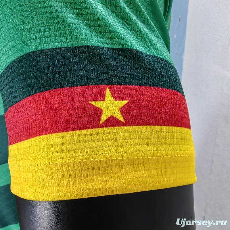 Player Version 2022 Cameroon Home Green Jersey