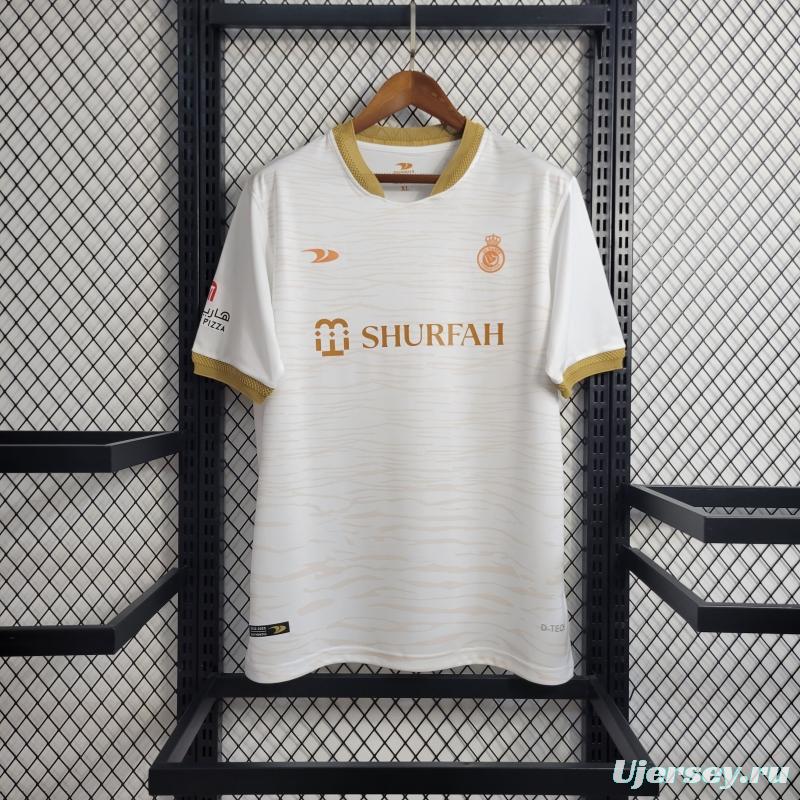 22 23 Al-Nassr FC Third White Jersey