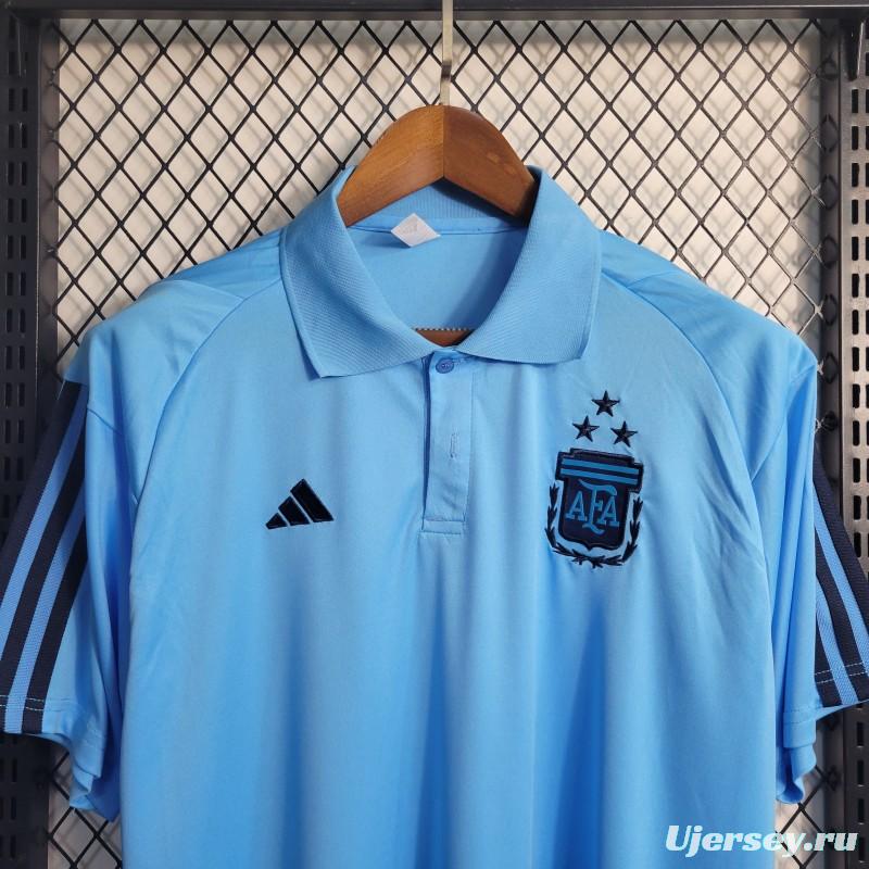 22-23 Argentina POLO Blue Jersey