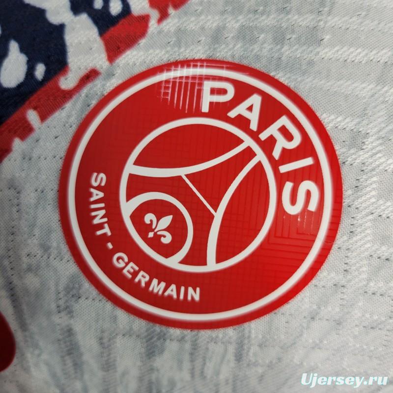 Player Version 23-24 PSG Training White Jersey