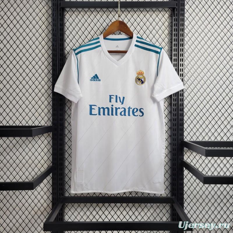 Retro 17/18 Real Madrid Home Jersey