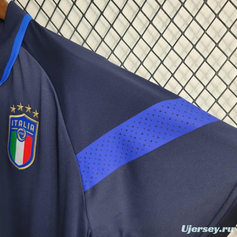 2023 POLO Italy Navy Training Jersey